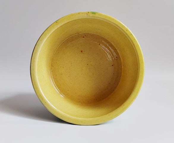 古玩陶瓷虎皮三彩弦紋洗拍賣，當前價格1188元