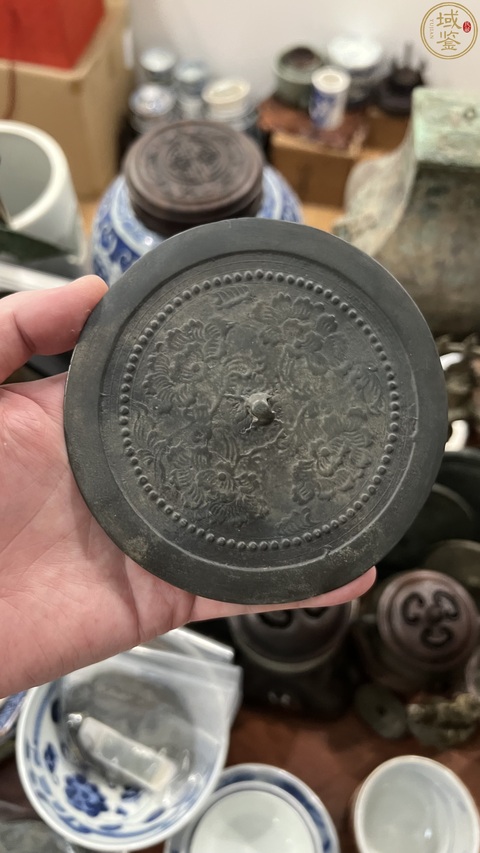 古玩銅器宋代花卉鏡拍賣,當前價格1999元