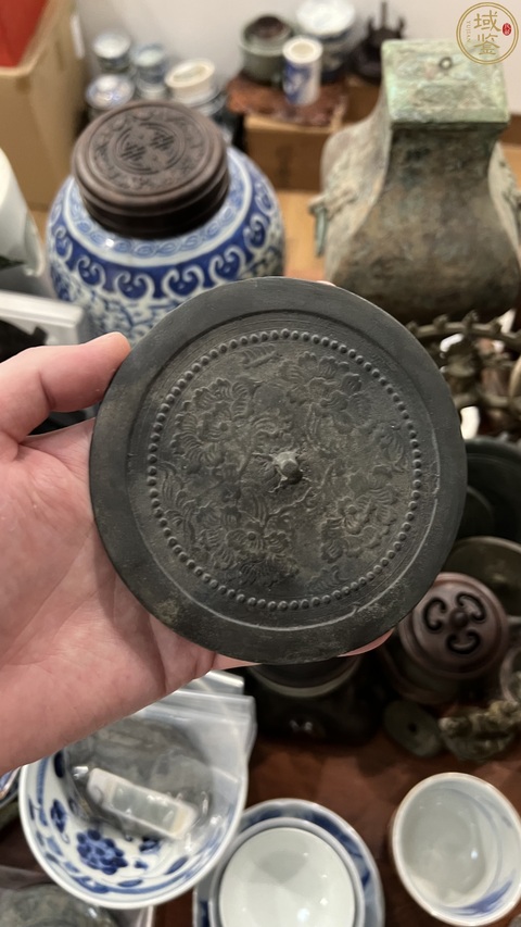 古玩銅器宋代花卉鏡拍賣,當前價格1999元