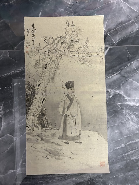 古玩字畫陳入銘《東坡先生小相》拍賣,當前價格1258元