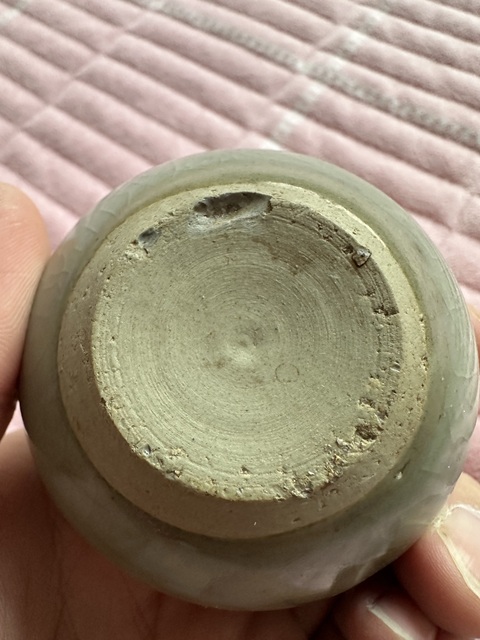 古玩陶瓷龍泉青瓷水盂拍賣,當前價格3800元