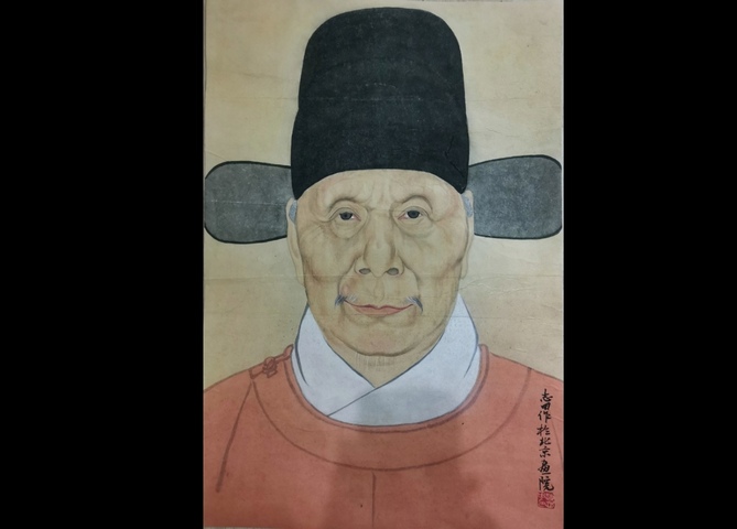 古玩字畫中國當代十大畫家蔣兆和大師入室弟子趙志田人物拍賣，當前價格6000元