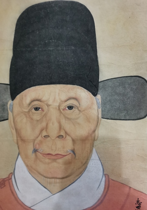 古玩字畫中國當代十大畫家蔣兆和大師入室弟子趙志田人物拍賣，當前價格6000元