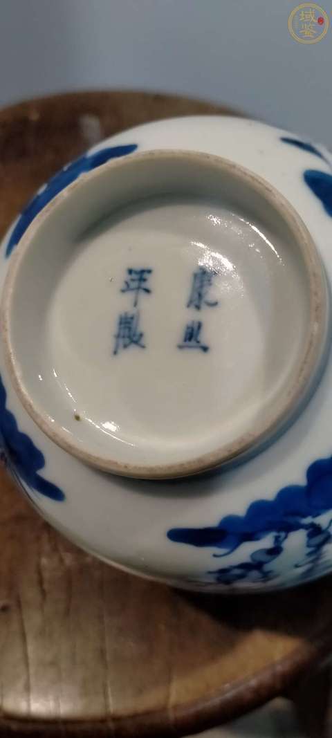 古玩陶瓷光緒細路青花一路連科紋玲瓏瓷碗拍賣,當前價格1988元