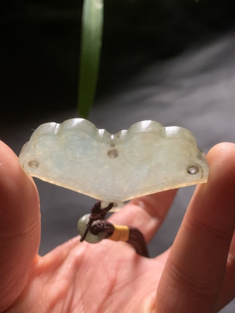 古玩玉器天然翡翠雕“吉慶佩”拍賣,當前價格6500元