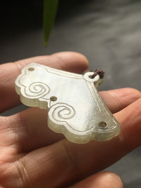 古玩玉器天然翡翠雕“吉慶佩”拍賣,當前價格6500元