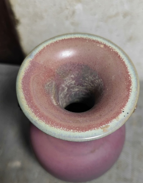 古玩陶瓷鈞窯瓶拍賣，當前價格999元