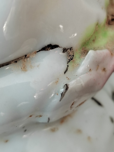 古玩陶瓷觀音塑像拍賣,當前價格280元