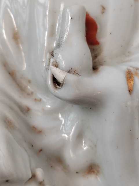 古玩陶瓷觀音塑像拍賣,當前價格280元