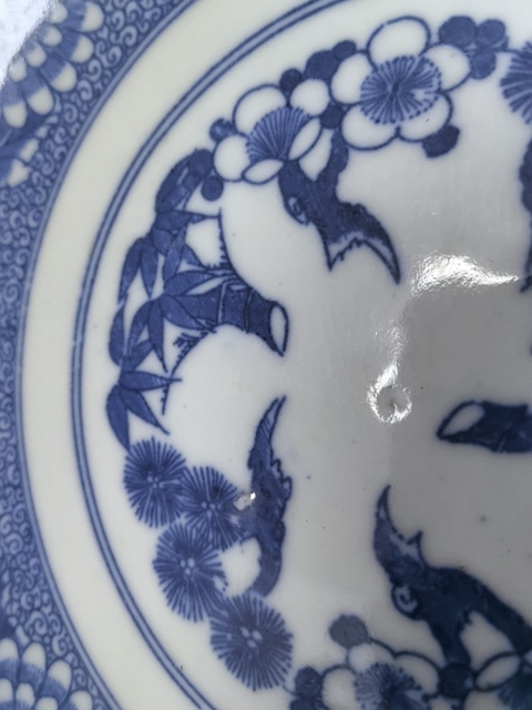 古玩陶瓷青花盤拍賣,當前價格999元