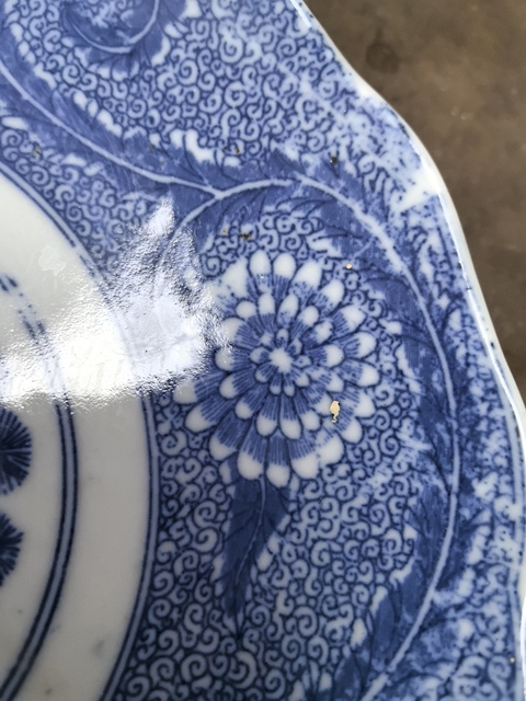 古玩陶瓷青花盤拍賣,當前價格999元