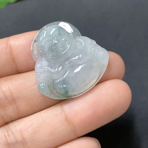 古玩玉器194翡翠佛公掛件(正冰種)拍賣,當(dāng)前價(jià)格360元