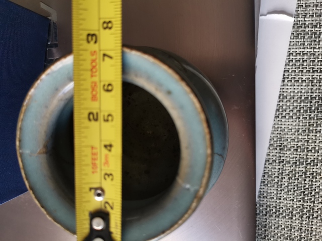 古玩陶瓷北宋鈞窯天藍釉三足爐拍賣，當前價格70000元