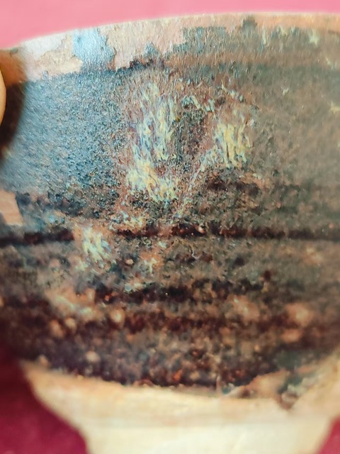 古玩陶瓷吉州窯貼花茶盞拍賣,當前價格6280元
