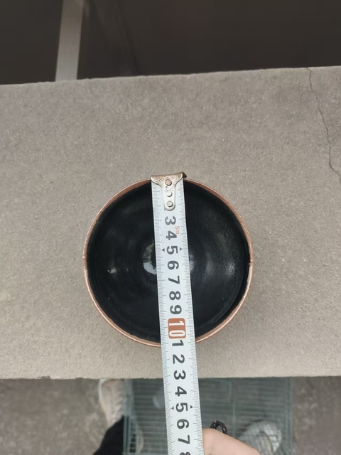 古玩陶瓷烏金釉盞拍賣,當前價格800元
