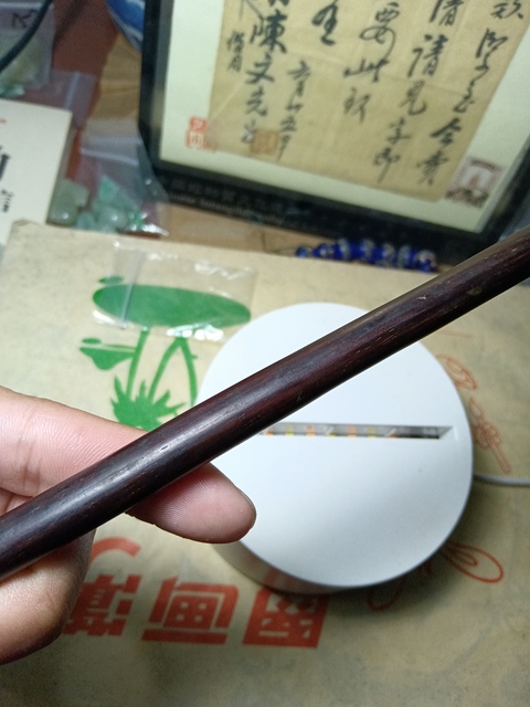 古玩雜項紅酸枝木榔頭拍賣,當前價格288元