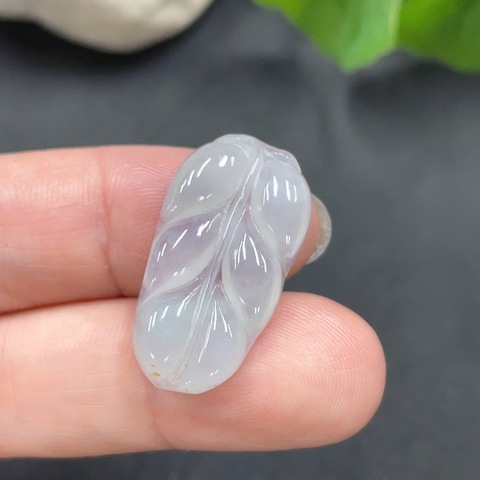 古玩玉器205天然翡翠掛件三件一手走拍賣，當前價格390元