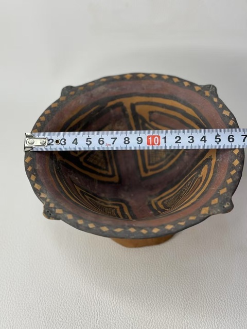 古玩陶瓷馬家窯·馬廠文化·彩陶豆拍賣，當(dāng)前價(jià)格30000元