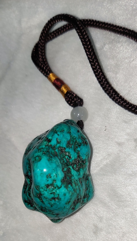 古玩玉器綠松石把件拍賣,當前價格668元