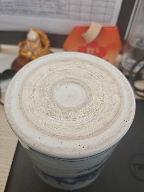 古玩陶瓷青花筆筒拍賣，當前價格15000元