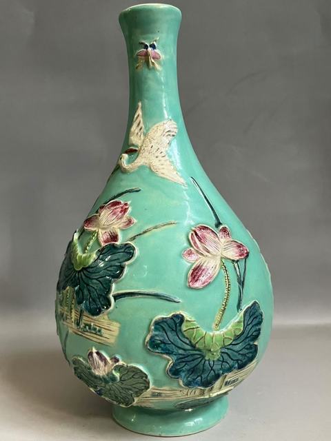 古玩陶瓷膽瓶拍賣，當前價格6000元