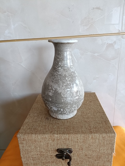 古玩陶瓷元代龍泉窯青瓷玉壺春瓶拍賣,當前價格2980元