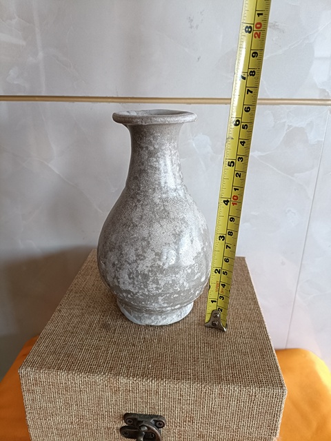 古玩陶瓷元代龍泉窯青瓷玉壺春瓶拍賣,當前價格2980元