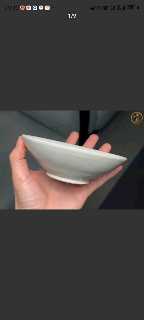 古玩陶瓷北宋時期白釉盞拍賣，當前價格6000元