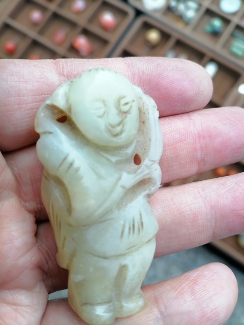 古玩玉器童子拍賣，當(dāng)前價(jià)格1500元