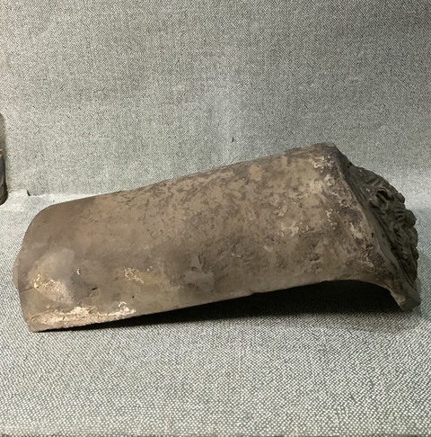 古玩陶瓷獸面瓦當拍賣，當前價格0元