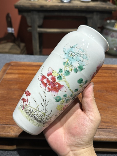古玩陶瓷筒瓶拍賣,當前價格15800元