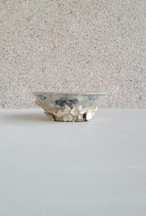 青花花卉紋茶碗拍賣，當(dāng)前價(jià)格350元