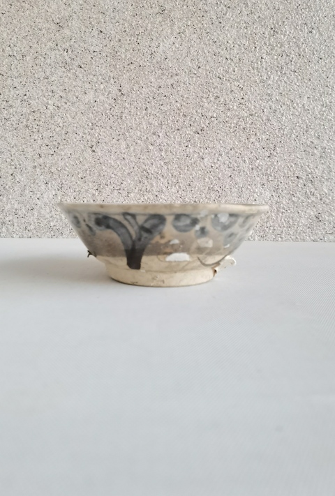 古玩陶瓷青花花卉紋茶碗拍賣,當(dāng)前價(jià)格350元