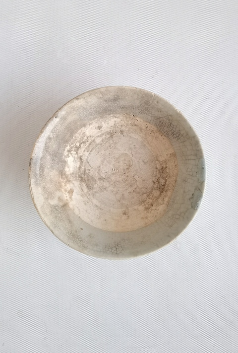 古玩陶瓷青花花卉紋茶碗拍賣,當(dāng)前價(jià)格350元