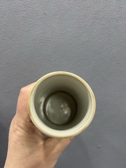 古玩陶瓷粉彩人物故事紋筆筒拍賣,當(dāng)前價格8500元