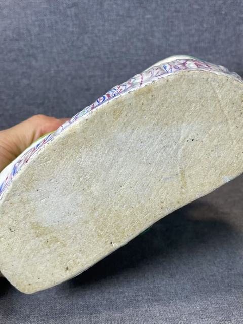 古玩陶瓷雍正粉彩和合二仙造像拍賣，當前價格18888元