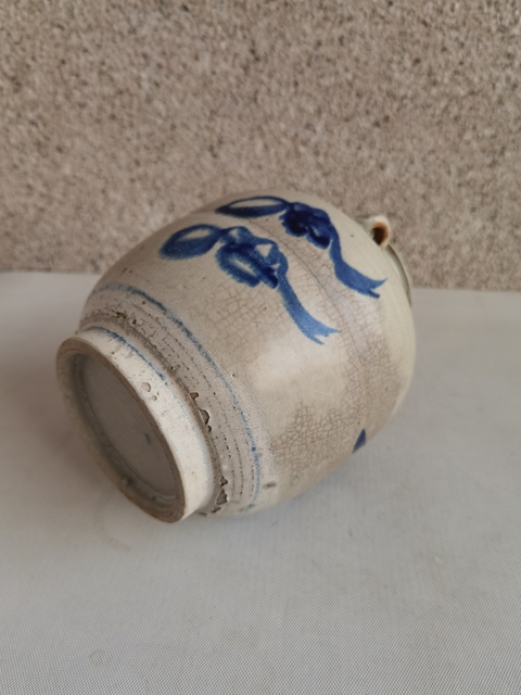 古玩陶瓷青花壽字四系壺拍賣,當前價格480元