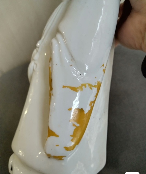 古玩陶瓷民國塑像拍賣,當前價格998元