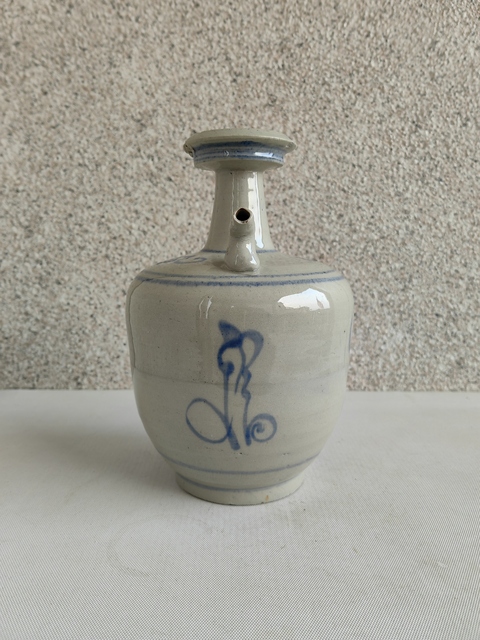 古玩陶瓷青花福壽紋執(zhí)壺拍賣(mài),當(dāng)前價(jià)格328元