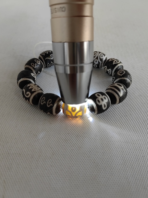 古玩玉器瑪瑙工藝品天珠串拍賣，當前價格298元