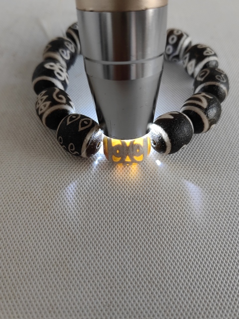 古玩玉器瑪瑙工藝品天珠串拍賣，當前價格298元