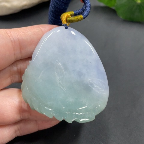 古玩玉器224天然翡翠鳳凰掛件 總重62.724g拍賣，當前價格320元