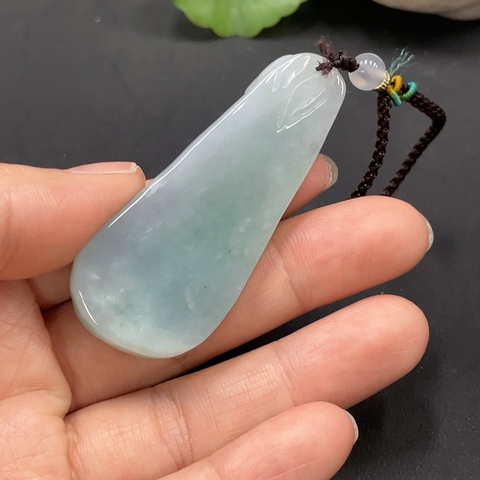古玩玉器231天然翡翠悟道題材掛件總重35.692g拍賣，當前價格360元