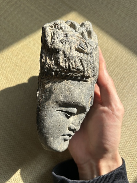 古玩雜項犍陀羅觀音佛像拍賣，當前價格18800元
