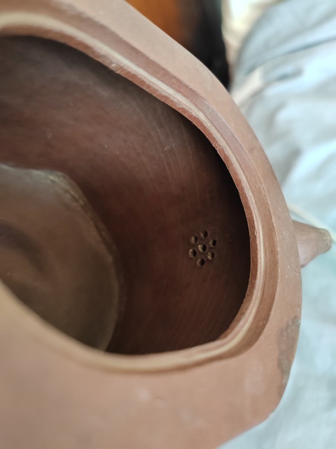 古玩雜項晚清老鼠款紫砂壺拍賣，當前價格2666元