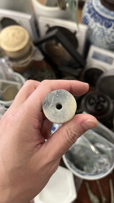 古玩玉器戰(zhàn)國谷紋勒拍賣，當(dāng)前價(jià)格999元