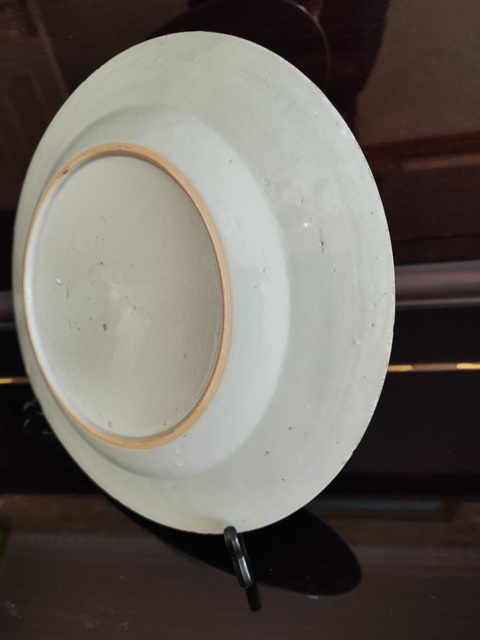 古玩陶瓷康熙-清早/青花博古圖折沿盤拍賣,當前價格1250元