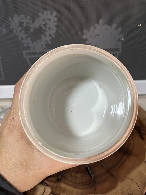 古玩陶瓷同治粉彩人物蓋缸拍賣，當前價格1688元