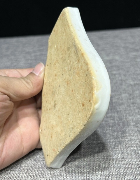 古玩陶瓷晚清淺降彩花鳥小角盤拍賣,當前價格560元