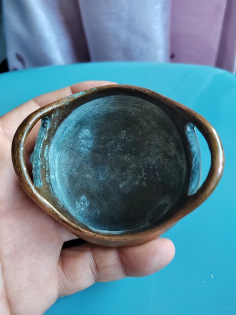 古玩雜項創匯銅香爐拍賣,當前價格799元